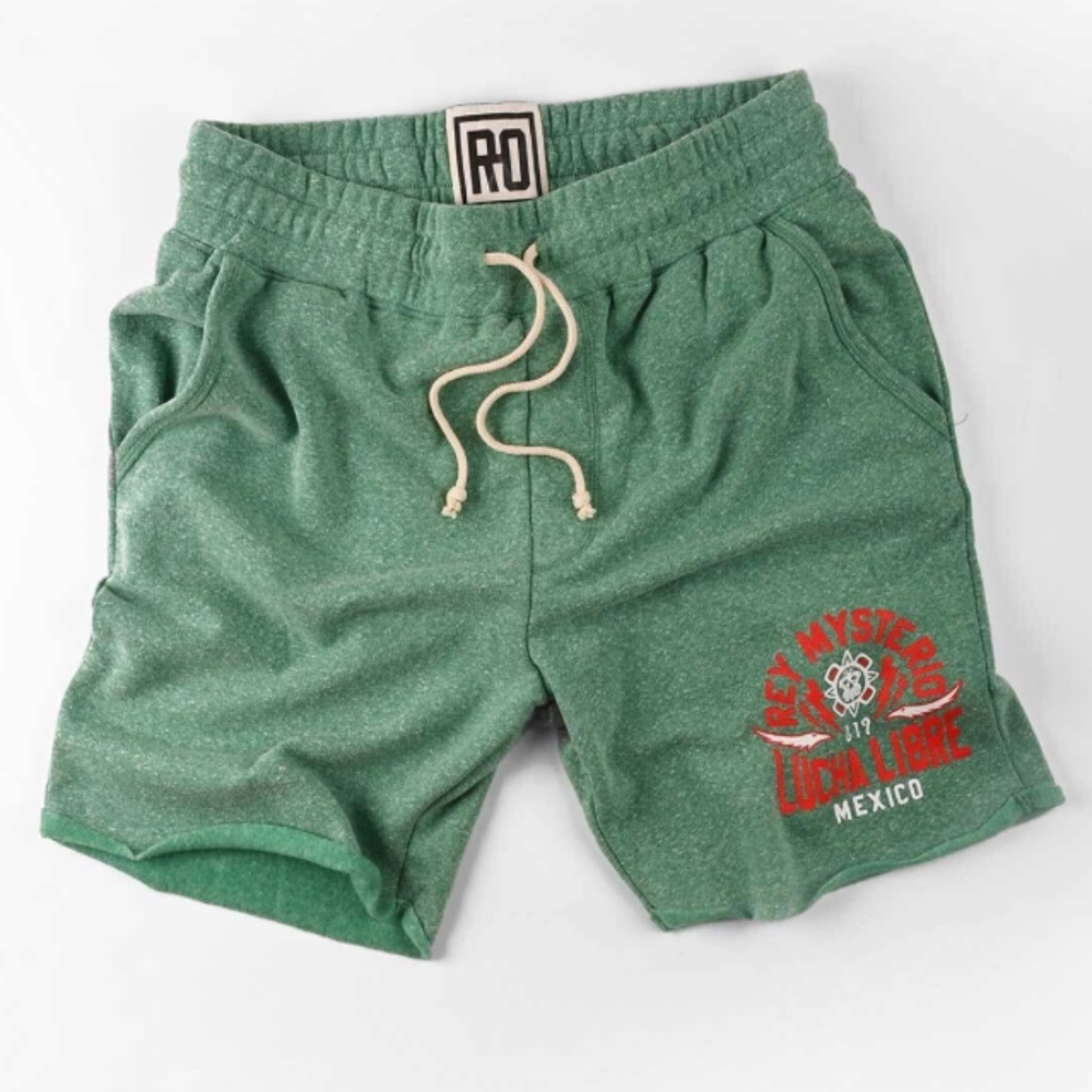 Roots of Fight Rey Mysterio 619 Green Short